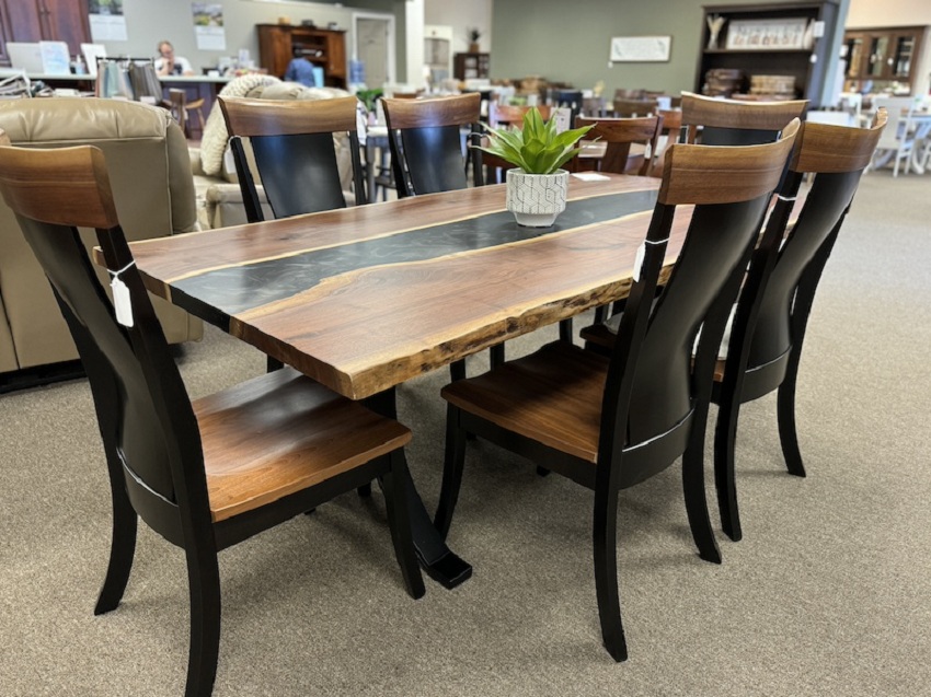 live edge kitchen table